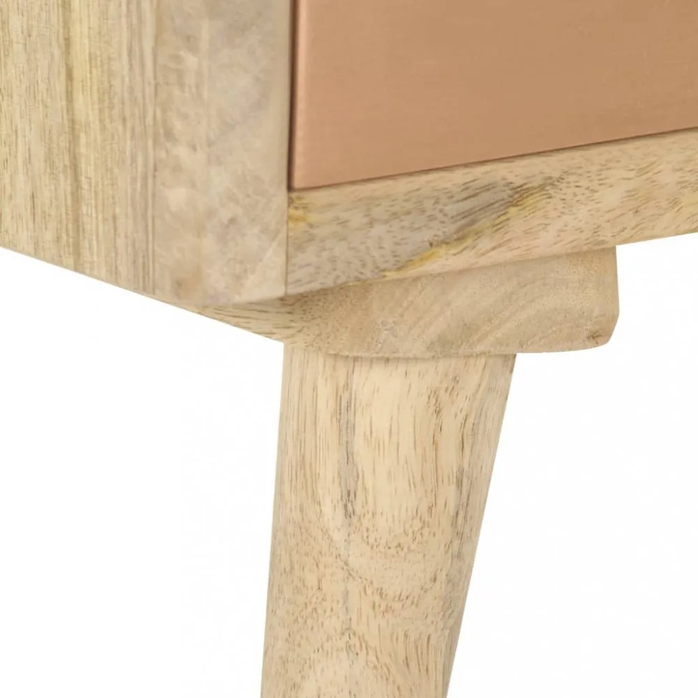 tömör mangófa TV-szekrény 110 x 30 x 45 cm