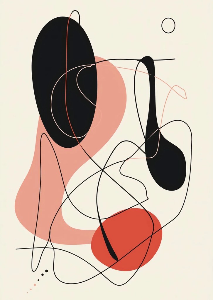 Poszter 64x90cm Absztrakt vibráció