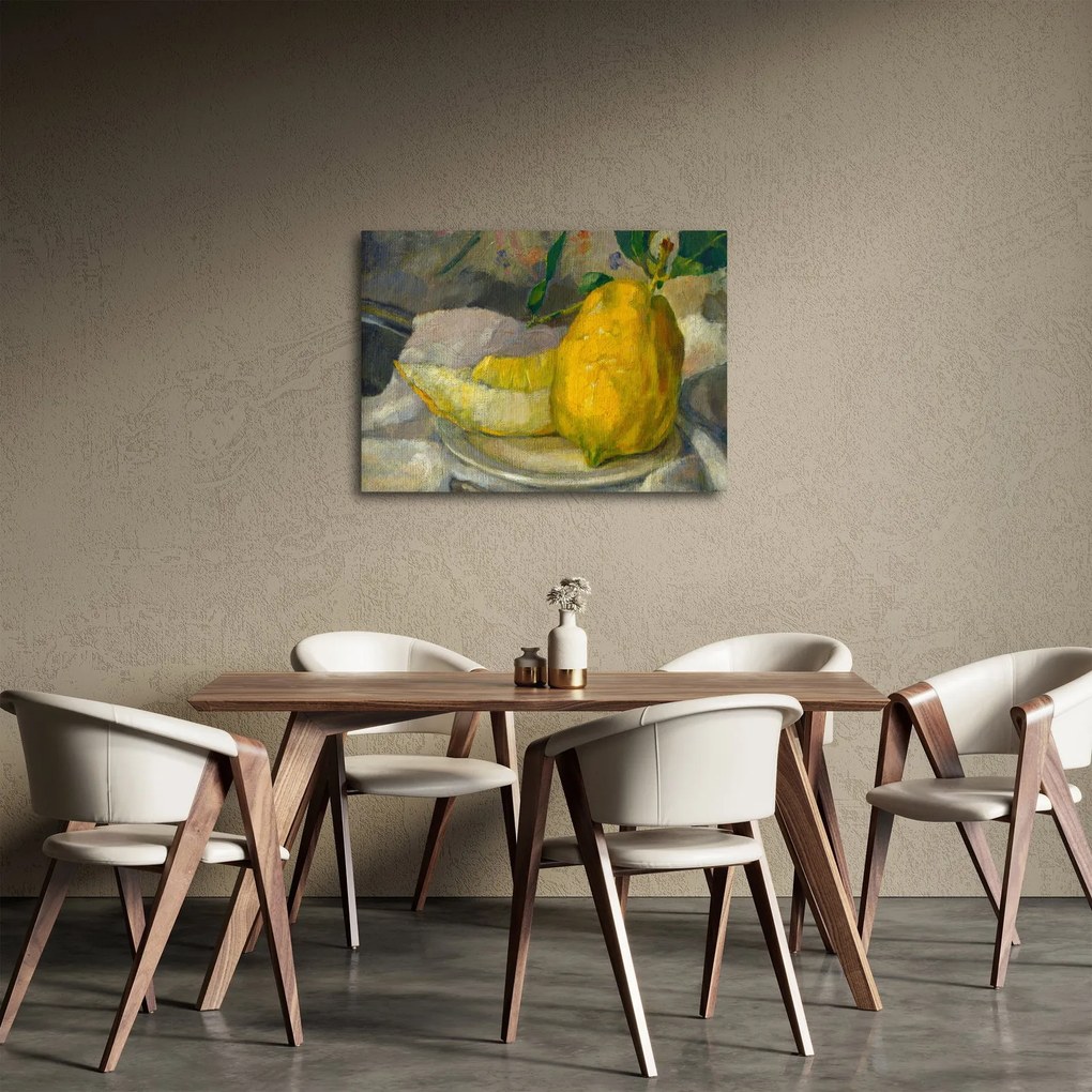 Kép - French 19th Century, Melon and Lemon, reprodukciók (70x50 cm)