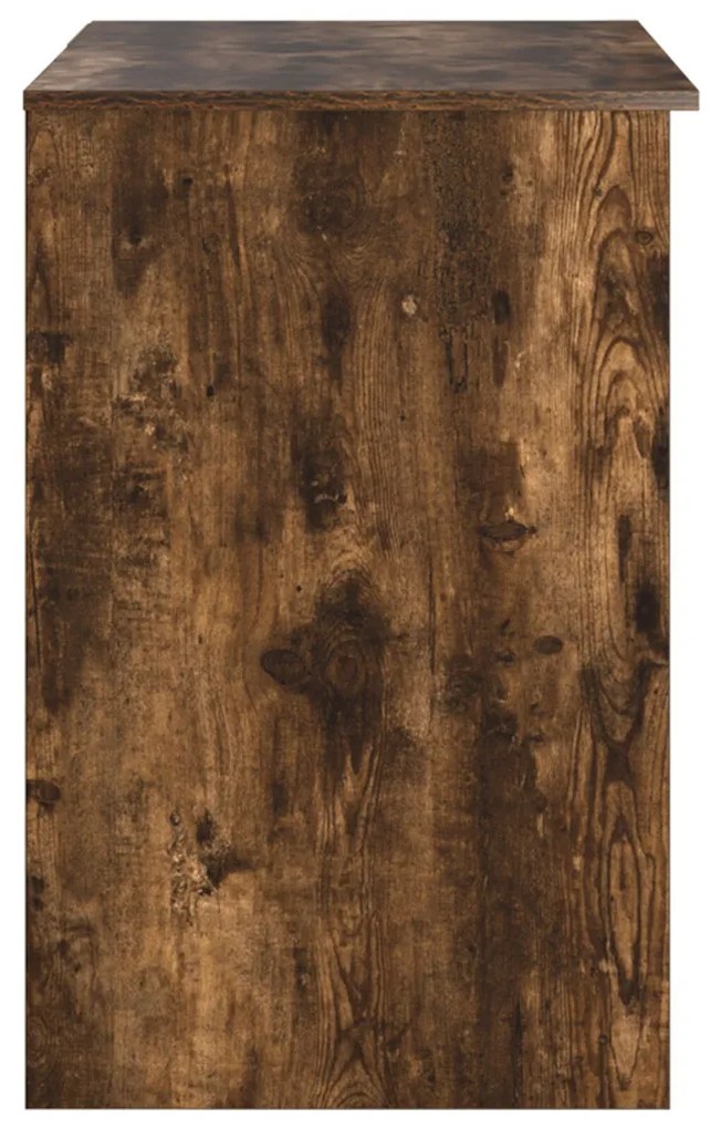 Tárolós asztal Füstölt tölgy 90x49.5x75 cm Mérnöki fa
