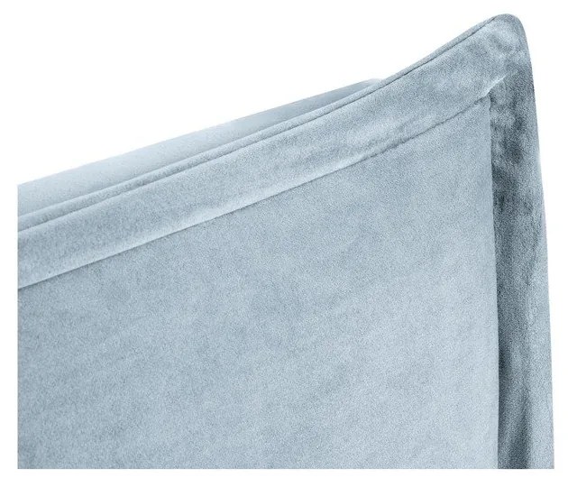 Világoskék ágytámla 140x120 cm Monica – Milo Casa