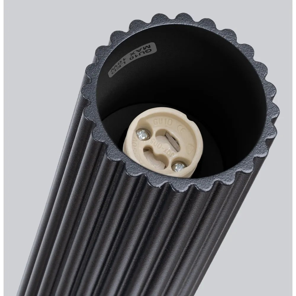 Fekete spotlámpa Gleam – Sollux