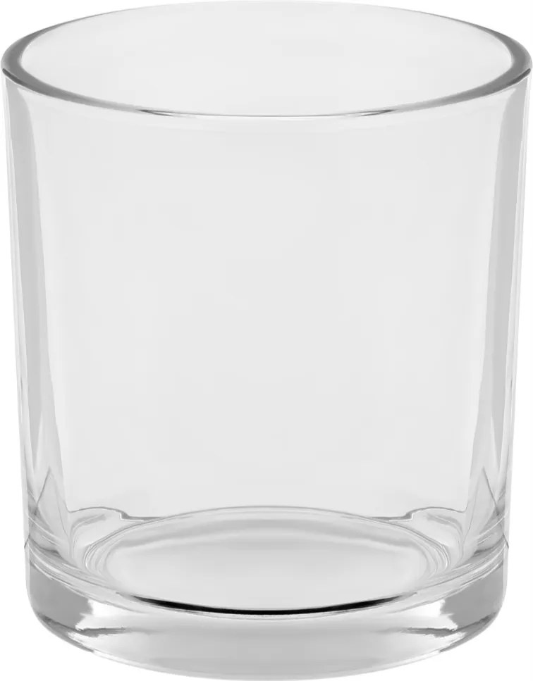 üveg váza henger gyertyatartó cső h10 d10