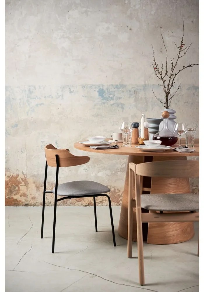 Kontur kékesszürke kerámia váza, magasság 29 cm - Kähler Design