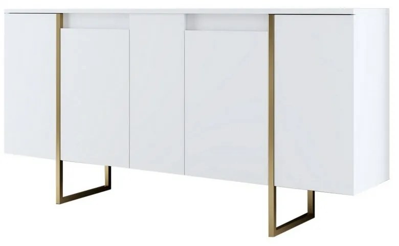 Luxe White and Gold szekrény