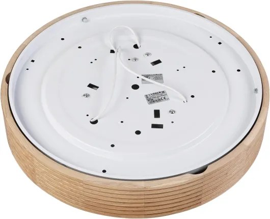 Brilagi - CARVALHO MODERN LED mennyezeti lámpa 3xE27/60W/230V, átmérő 47,5 cm, tölgy