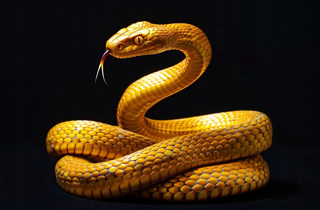 Poszter 91,5x60cm Aranykígyó