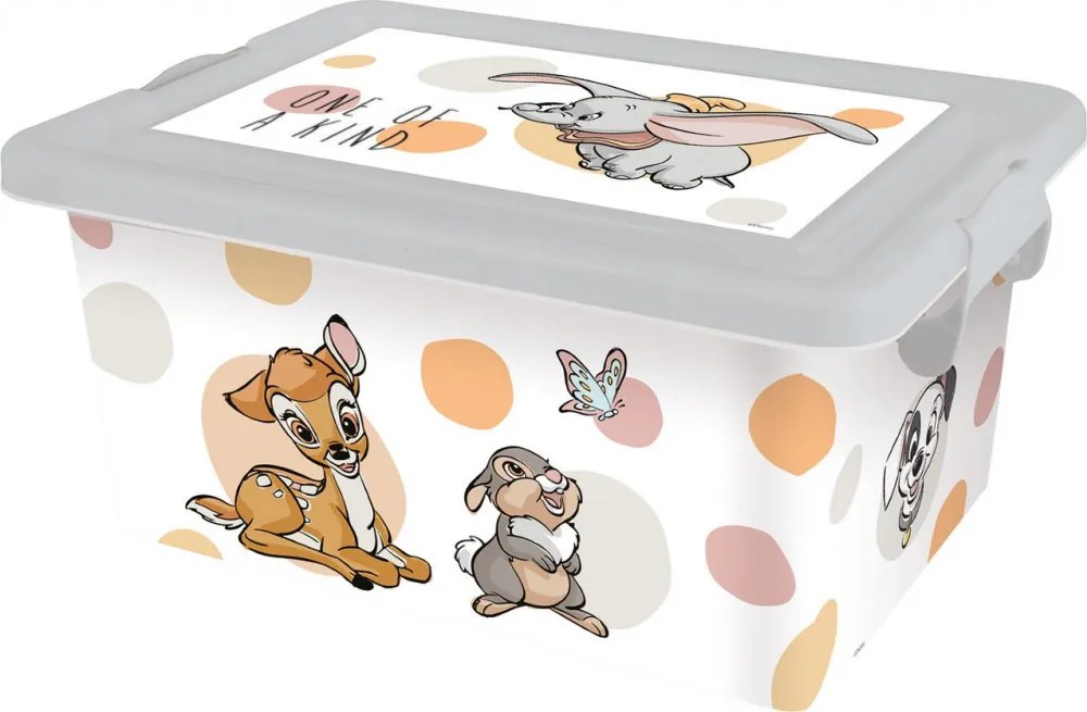 Disney Classics Dots műanyag tároló doboz 7 L