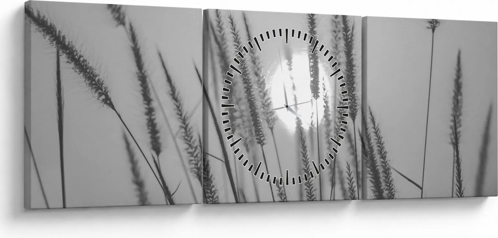 Kép - Mező naplementében (órával) (90x30 cm)