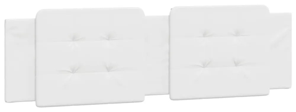 fehér ágykeret LED-ekkel matrac nélkül Zadar 180 x 200 cm