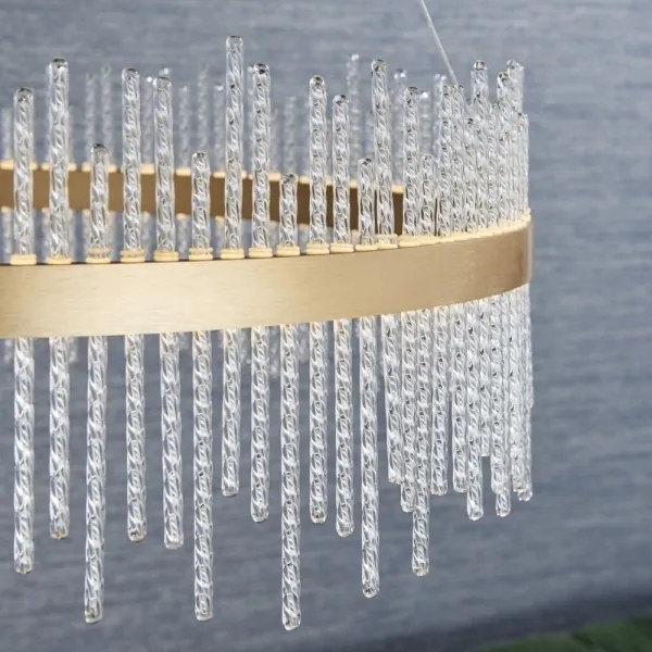 Endon 81908 - ADRIEL LED 58W 230V 3000K állítható arany függeszték