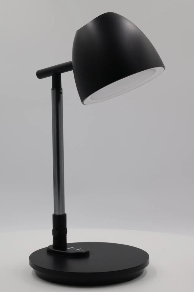 KAJA K-BL1528 CZARNY LOLEK Fekete Színű Asztali Lámpa 7W LED 550Lm 3000-6500K IP20