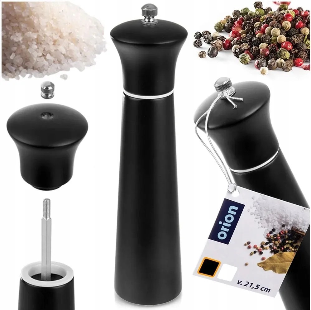 Fa Daráló Fűszerpaprika Só Fekete 21,5 CM