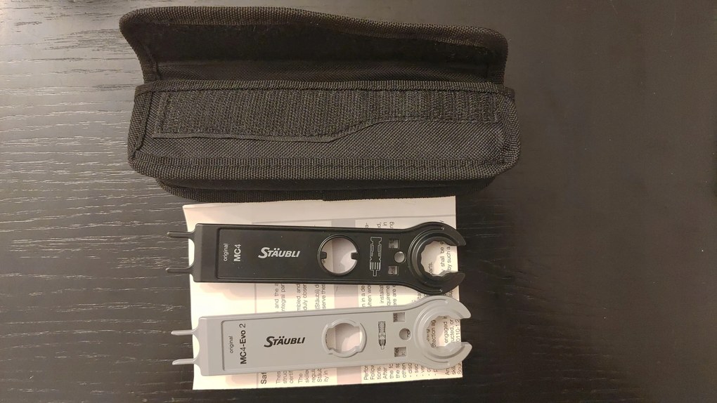 Tartós Fém Kulcsok MC4 és MC4 EVO2 Csatlakozókhoz