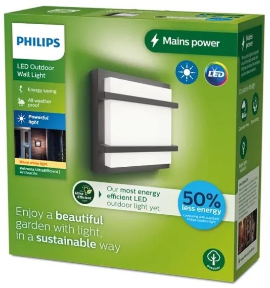 Philips - LED Kültéri fali lámpa PETRONIA LED/3,8W/230V IP44