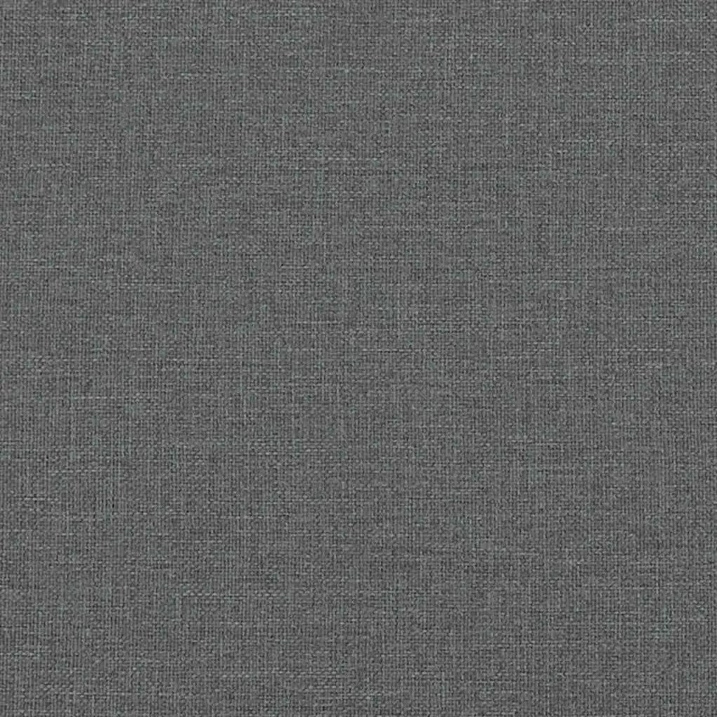 sötétszürke moduláris kanapé lábzsámoly modul 100x100x48 cm