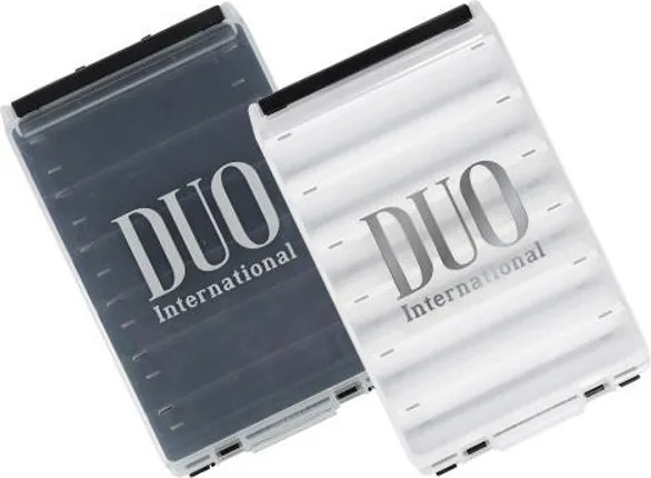 DOBOZ DUO REVERSE LURE CASE 120 20x12.6x3.6cm Pearl Black/Gold Logo