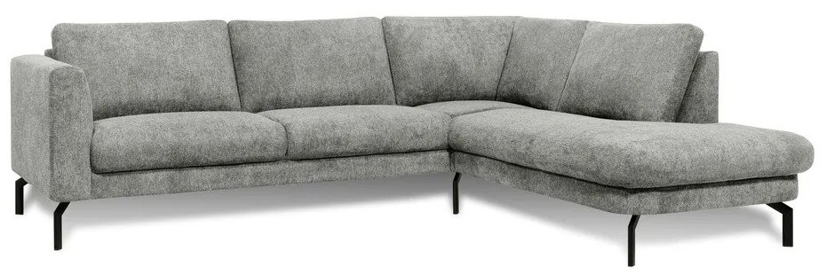 Világosszürke sarokkanapé (jobb oldali) Gomero – Scandic