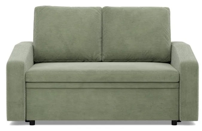 Zeus kanapé, kordbársony, hab töltet, döntött kartámasz, zöld