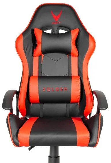 Gaming szék VARR Zolder fekete/piros