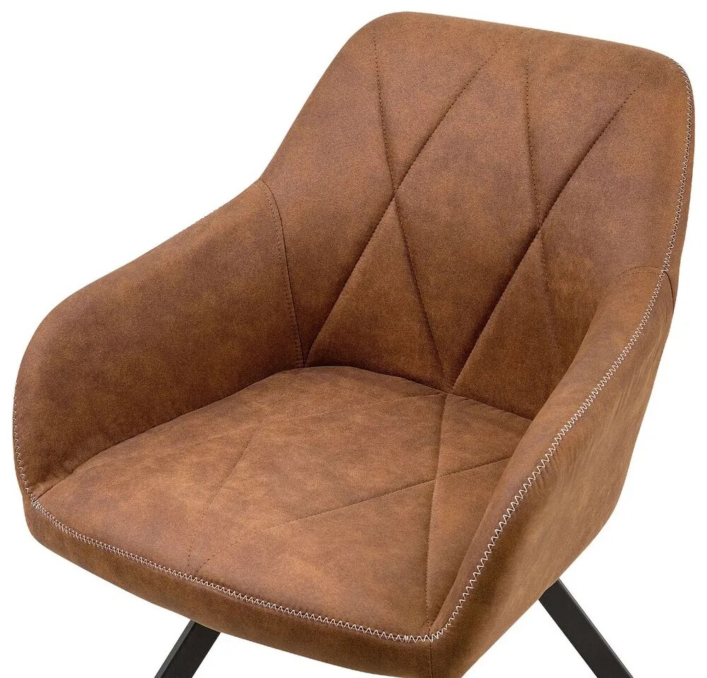 Étkezőszék szett 2 db Manly (aranybarna). 1009984