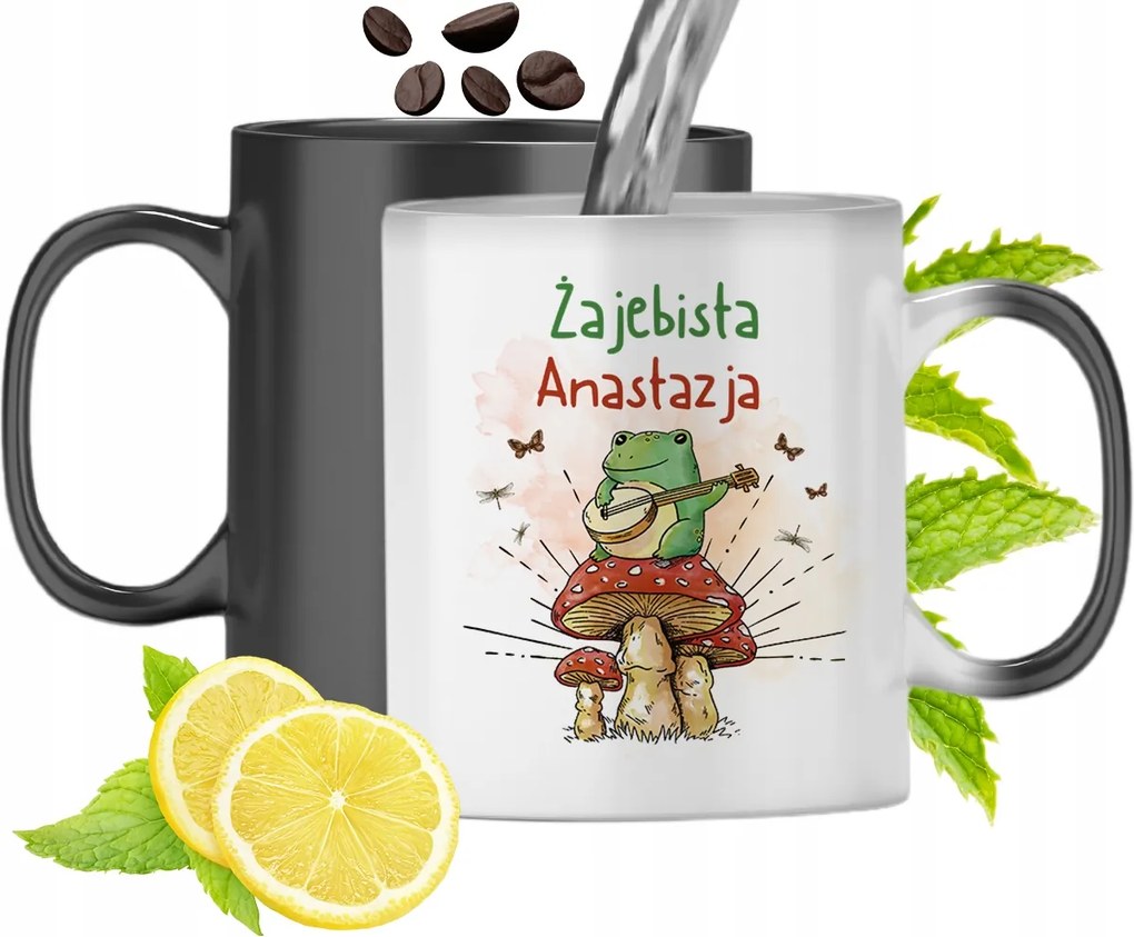 Mágikus Bögre Anasztázia Színváltós Nyomtatott Fényképpel