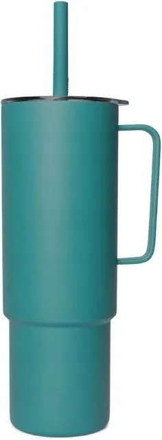 Autós bögre 1L szívószállal nagy Miir All Day Straw Cup divatos tengeri