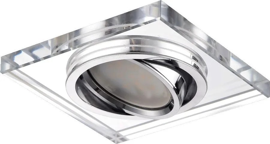 Prezent ELEGANT GLASS MOVABLE 71053 Beépíthető spotlámpa 1x50W/GU10 IP20