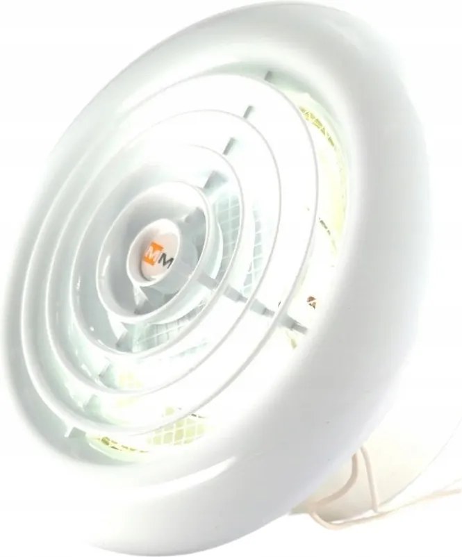 Mennyezeti ventilátor Led világítással White Mmr 100 Fehér kerek