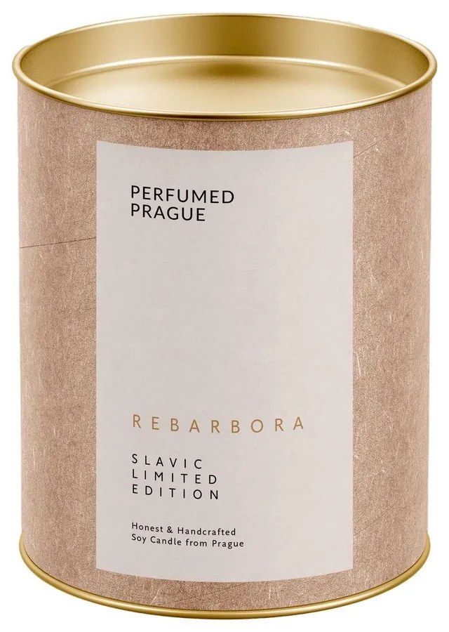 Illatos szójaviasz gyertya égési idő 40 ó Slavic Edition: #07 Rhubarb – Perfumed Prague