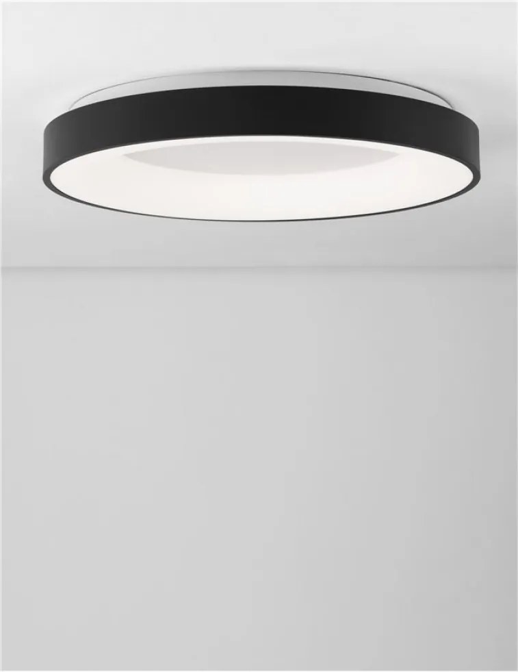 NOVA LUCE 9353853 RANDO THIN Kerek Mennyezeti Lámpa LED IP20