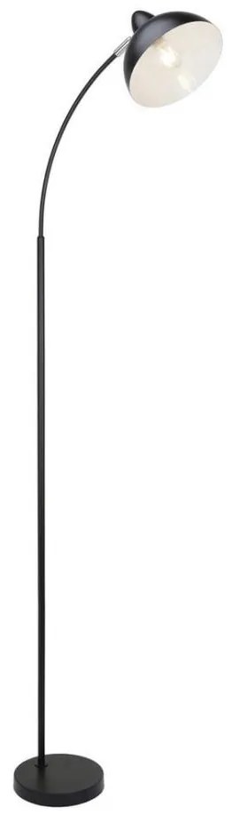 Rabalux 5240 - DARON állólámpa 1xE27/40W/230V fekete