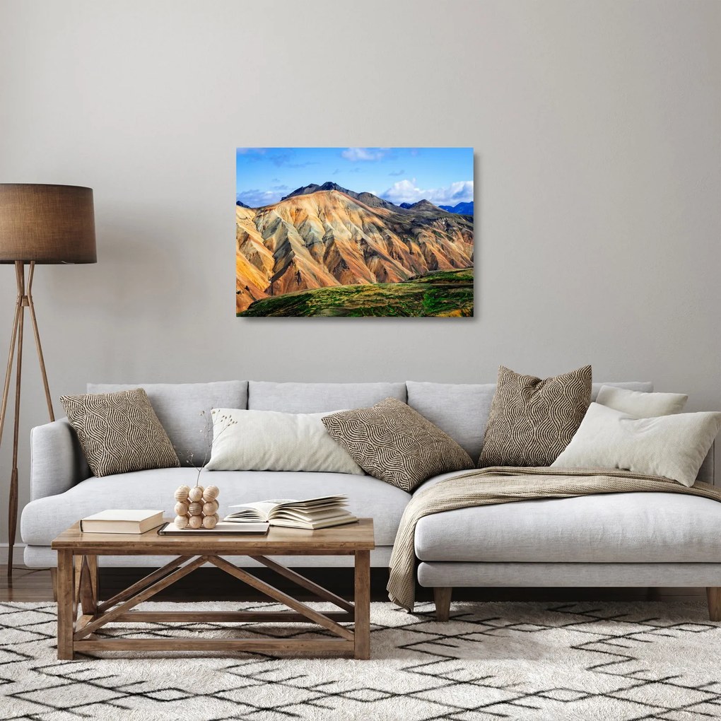 Üveg kép - Landmannalaugar (70x50 cm)