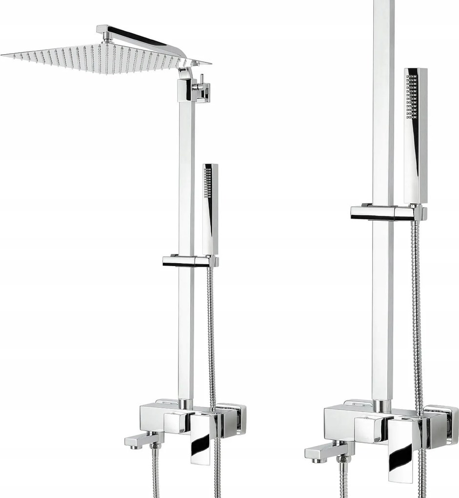 Zuhanyszett Kádoszlop Zuhany Kádhoz Nagy Esőztetővel 30