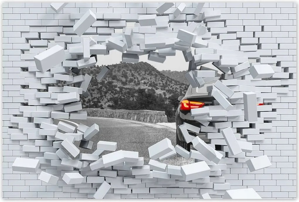 Poszter 60x40 Bmw fekete X6