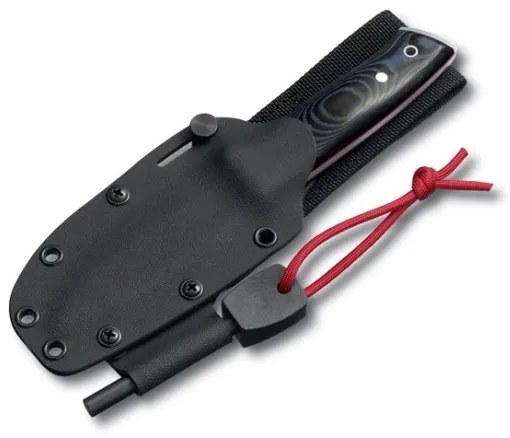 Victorinox - 22 cm fekete/krom kültéri kés