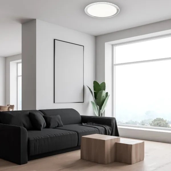 LED Dimmelhető LAYLA mennyezeti lámpa távirányítóval 1xLED/66W/230V