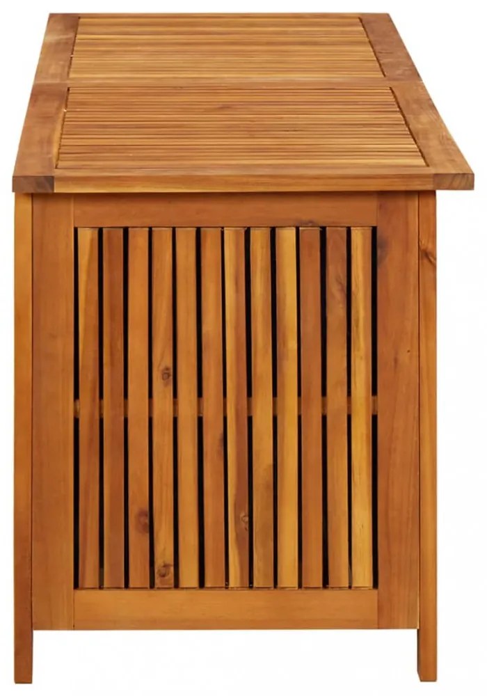 tömör akácfa kerti tárolóláda 150 x 50 x 58 cm