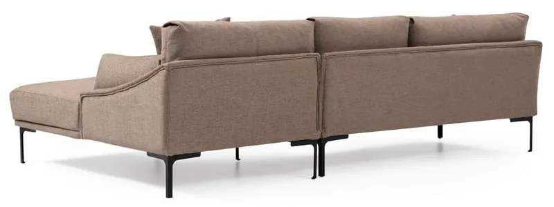 Leo bézs sarokkanapé, jobb oldali - Artie