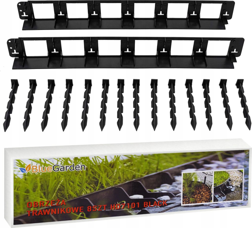 Gyepszegély Border Palisada 4,36m 8 db