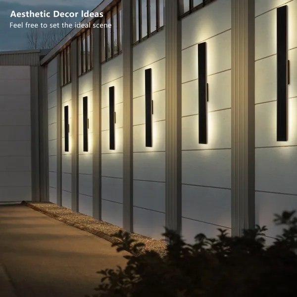 Brilagi - LED napelemes fali lámpatest SUN LED/5,5W/230V 100 cm 6000 mAh IP44