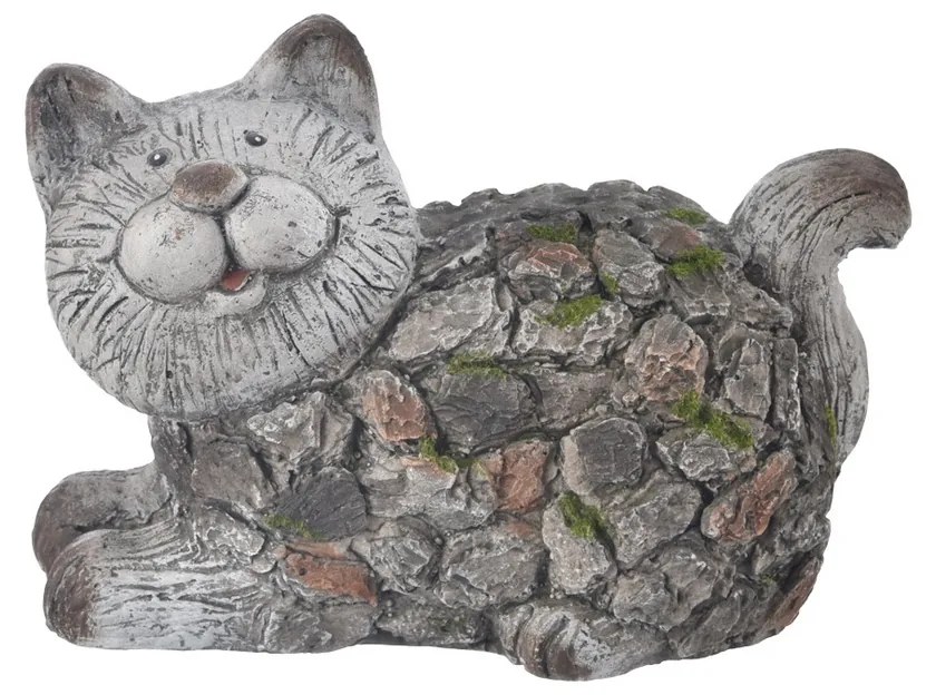 InDecor Kerámia macska Ebi, 28 x 19 x 19 cm
