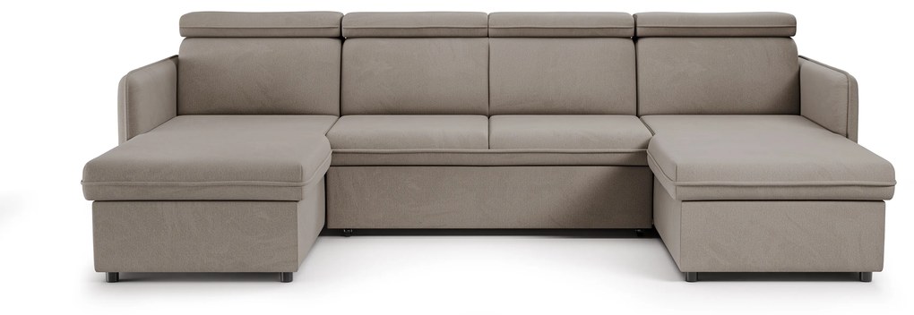 Barcelia U kanapéágy - Asti 03 szövet lila