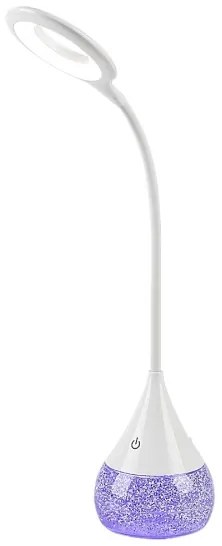 Rabalux 74248 - LED RGB Dimmelhető asztali lámpa VIVTER LED/4W/230V fehér