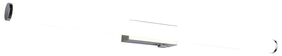 Fényes ezüstszínű LED fali lámpa Mattimo – Trio