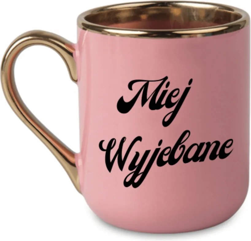 Elegáns bögre " És megadatik" ajándék 330 Rózsaszín