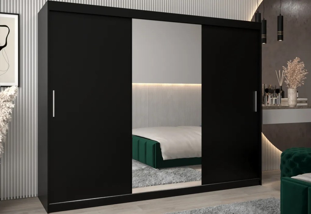 MORI 3 ruhásszekrény, 200x200x62, tölgy artisan