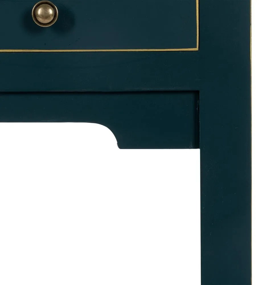 Kék konzolasztal 26x85 cm Diana – Ixia