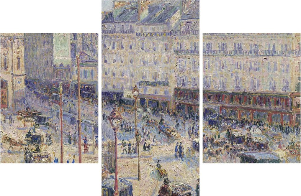 Kép - Camille Pissarro, The Place du Havre, reprodukciók (90x60 cm)