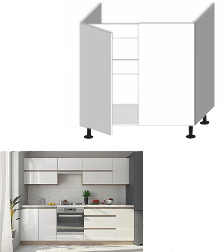 Alsó konyhaszekrény D80 ZL Lilouse. 1014727